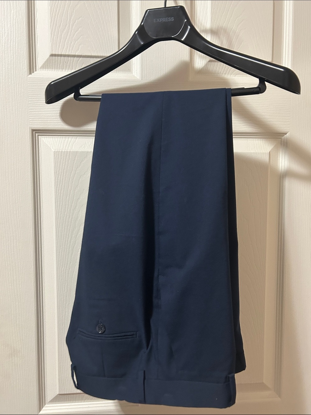 Express Dark Navy Suit Pants